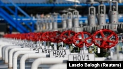 Conducte deținute de compania MVM din Ungaria.