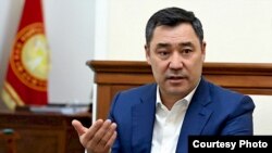 Президент Садыр Жапаров.