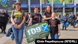 Оксана на акції в Дніпрі