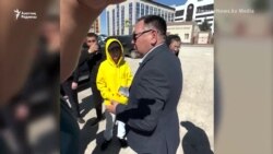 Орал әкімдігі алдына жиналған наразыларды полиция ұстады