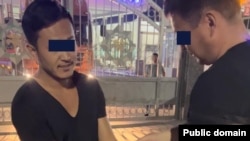 Даниел Ажиевди кармоо учуру. Июнь, 2023-жыл. УКМК тараткан сүрөт