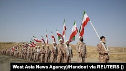 نیروهای سپاه پاسداران انقلاب اسلامی ایران که لکشر فاطمیون نیز تحت چتر همین نیرو ها فعالیت میکند