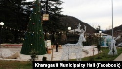 ხარაგაული, საახალწლო დეკორაციები