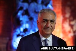 რეზა ფეჰლევი, ირანის ყოფილი შაჰის უფროსი ვაჟი. იერუსალიმი. 17 აპრილი, 2021 წელი