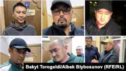 "Мекенчил" партиясынын тарапташтары катары таанымал, бейбаштыкка шек саналып кармалган Руслан Самудин уулу, Азамат Марипов, Эркланбек Тагаев, Мирлан Стамов, Илимбек Истамов (Исраилов) жана Нурак Акимов.