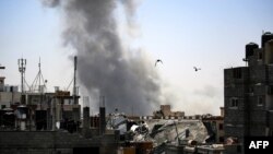 په رفح کې د روانې جګړې یو انځور