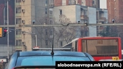 Камери поставени во центарот на Скопје како дел од проектот „Безбеден град“