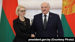 Зіта Ілона Бенчик та Олександр Лукашенко