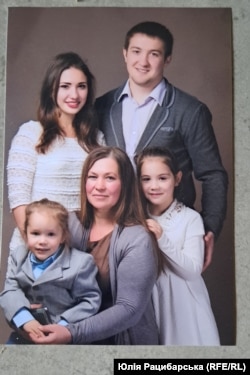 Ірина Соломаха з дітьми