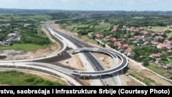 Radovi na izgradnji obilaznice oko Beograda, 5. jun 2023.