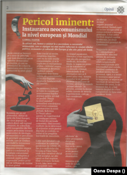 Articol din numărul 5/aprilie 2024 al ziarului „Țara mea”.