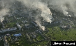 Місто Бахмут на Донеччині – місце найзапекліших боїв Сил оборони України з армією РФ, 26 квітня 2023 року