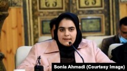  سونیا احمدی، مدیر پروژۀ آموزشی نهاد «هدیه برای دختران»