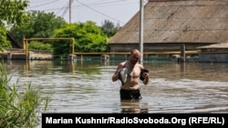 Херсон у воді, евакуація людей, 7 червня 2023 року