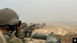 Газадагы израилдик аскерлер. 