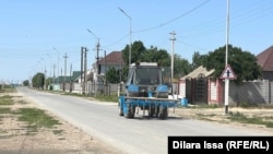 Заново отстроенное село Оргебас в Туркестанской области. Село затопило в 2020 году. 28  мая 2024 года