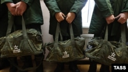 Recruți ai Armatei Rusiei (imagine de arhivă).