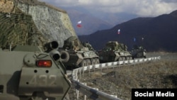 Ռուսաստանցի խաղաղապահները Լեռնային Ղարաբաղում: 