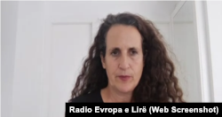 Hadas Calderon, în cadrul conversației cu RFE, prin platforma Zoom, 24 octombrie