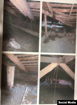 Каракол шаардык балдар музыкалык мектебинин чатыры.