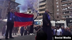 «Տավուշը հանուն հայրենիքի» շարժման հանրահավաքը Վանաձորում, Լոռու մարզ, 8-ը հունիսի, 2024թ.