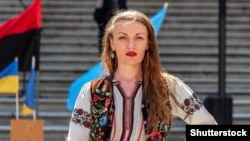 Під час відзначення Всесвітнього дня вишиванки. Ванкувер, Канада, 20 травня 2023 року