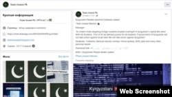 Team Insane Pakistan тобунун Фейсбуктагы билдирүүсү.