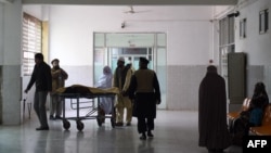 تصویر آرشیف: دهلیز یکی از شفاخانه های کابل 