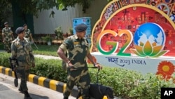 Jake mere bezbednosti uoči samita Grupe 20 u Nju Delhiju, Indija, 7. septembra 2023.