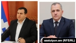 Гурген Нерсисян (слева), Самвел Шахраманян