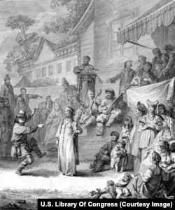 Dans într-un sat rusesc.