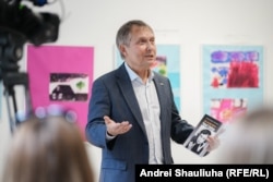 Прэзентацыя кнігі былога дырэктара Радыё Свабода Аляксандра Лукашука "Там, дзе няма цемнаты", Вільня