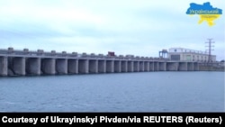 Так выглядела плотина Каховской ГЭС в Новой Каховке до разрушения, произошедшего 6 июня 2023 года