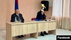 Վարչապետ Նիկոլ Փաշինյանը Տավուշի մարզի Կիրանց գյուղում հանդիպման ժամանակ, 18-ը մարտի, 2024թ.