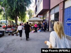 Pamje nga Mitrovica e Veriut më 26 shtator 2023.