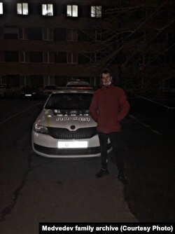 Артур Медведєв під час навчання. Фото з особистого архіву родини