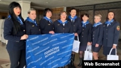 Залізничники Іловайська на незаконних виборах