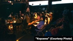 One of the events of Matka Fest in October 2023 in Izhevsk, which was "denounced for 'extremism,'" one of the organizers told RFE/RL.