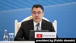 Садыр Жапаров. 