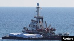 Газага гуманитардык жардам алып бараткан кеме. 12-март, 2024-жыл