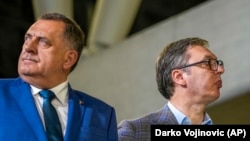 Milorad Dodik i Aleksandar Vučić 
