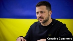 უკრაინის პრეზიდენტი ვოლოდიმირ ზელენსკი