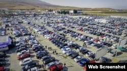 Автомобильный рынок в Рустави, Грузия 