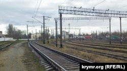 Залізнична розв’язка на станції Джанкой, архівне фото