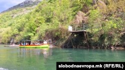 Кањон Матка, туристи и посетители.