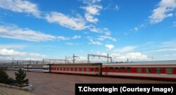 Ала-Тоо өткөөлү. “Алашанкоу” темир жол бекети. 15.9.2012.