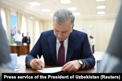 Presidenti i Uzbekistanit, Shavkat Mirziyoev.