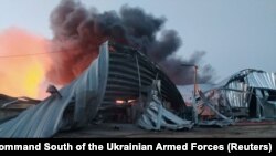 Наслідки російського ракетного удару по Одесі