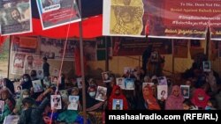 په اسلام اباد کې د بلوڅ پرلتوالو خیمه ـ د ۲۰۲۳ز کال د ډېسېمبر ۲۹مې انځور.