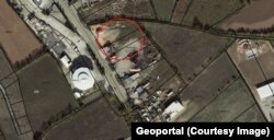 Fotografija sa Geoportala (2019. godina). Ljubiša Cerović tvrdi da je zaokruženo zemljište pripadalo njegovoj porodici.